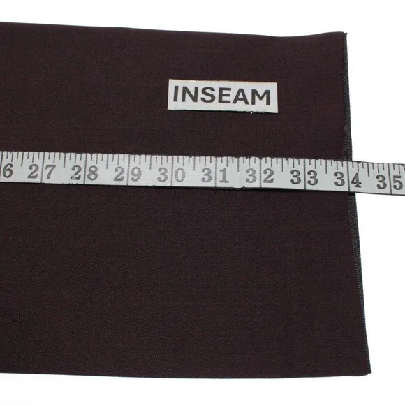 Meyer NWT Dress Pants Size 58 (US 42) Modern Fit Bonn in Purple Wool Blend